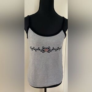 Harley-Davidson Gray Camisole with Black Accents